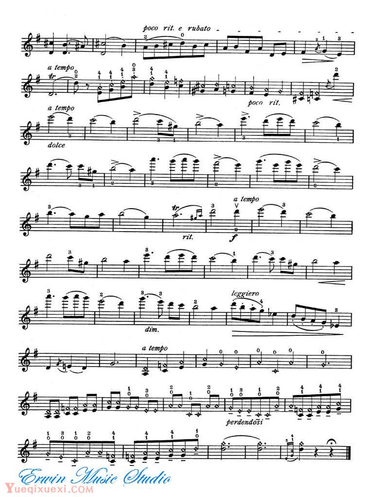 克莱斯勒-鲁道夫弗-睡美人 作品48 La  danse des demoisdlles Op.48