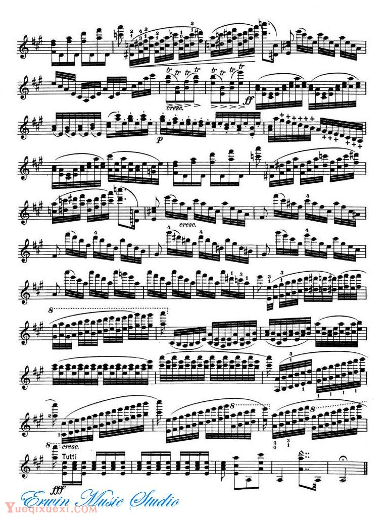 克莱斯勒-帕格尼尼-主题与变奏 作品13  Theeme and Variations (I palpiti)Op.13