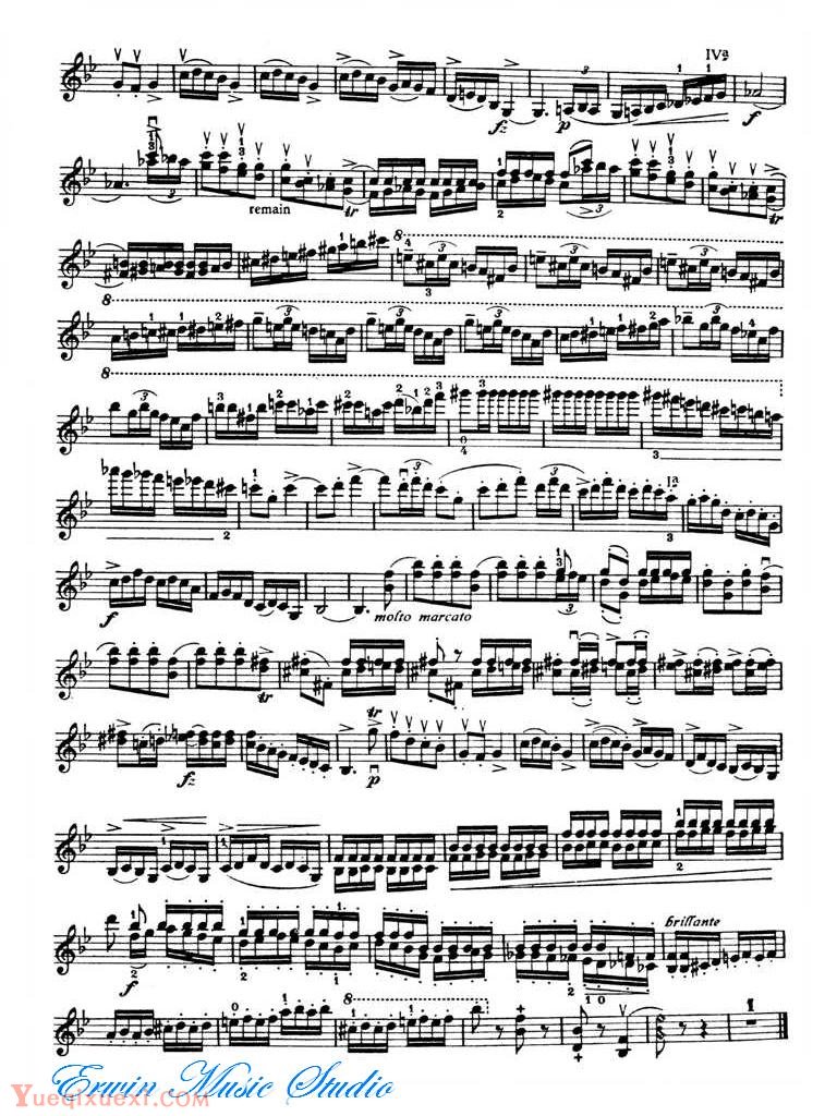 克莱斯勒-中国花鼓 作品3Violin  Fritz Kreisle, Tambourin Chinois Op.3