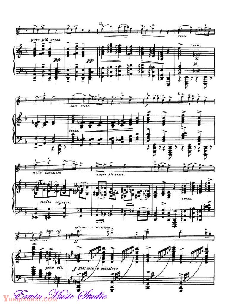 克莱斯勒-俄罗斯民歌二首Piano  Fritz Kreisler,  Russian folk songs
