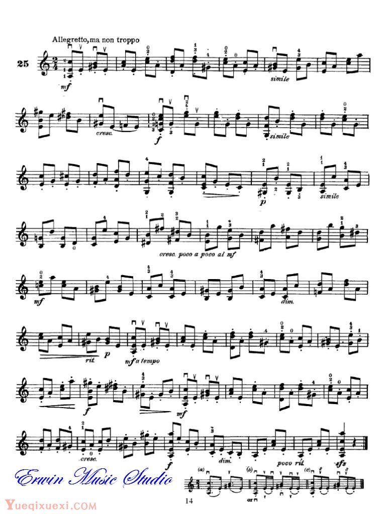 霍夫曼-小提琴双音练习曲01