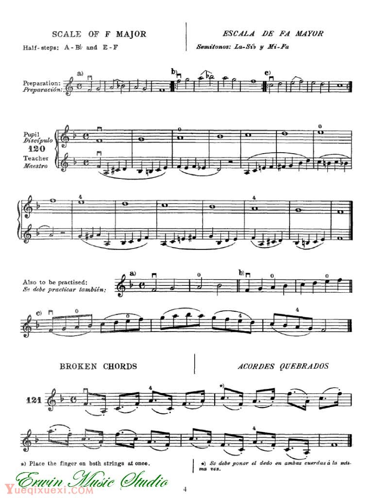 麦亚班克小提琴演奏法第二部份-更高级演奏法01