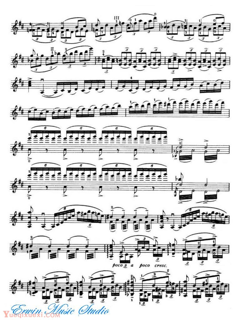 克莱斯勒-贝多芬-小提琴D大 调协奏曲华彩Violin Kreisler  Cadenzas