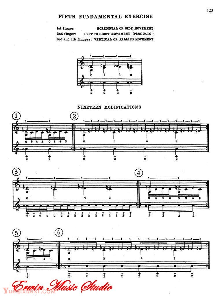 德米特里 康斯坦丁 多尼斯 小提琴四手指基础练习 作品 15 第二册01