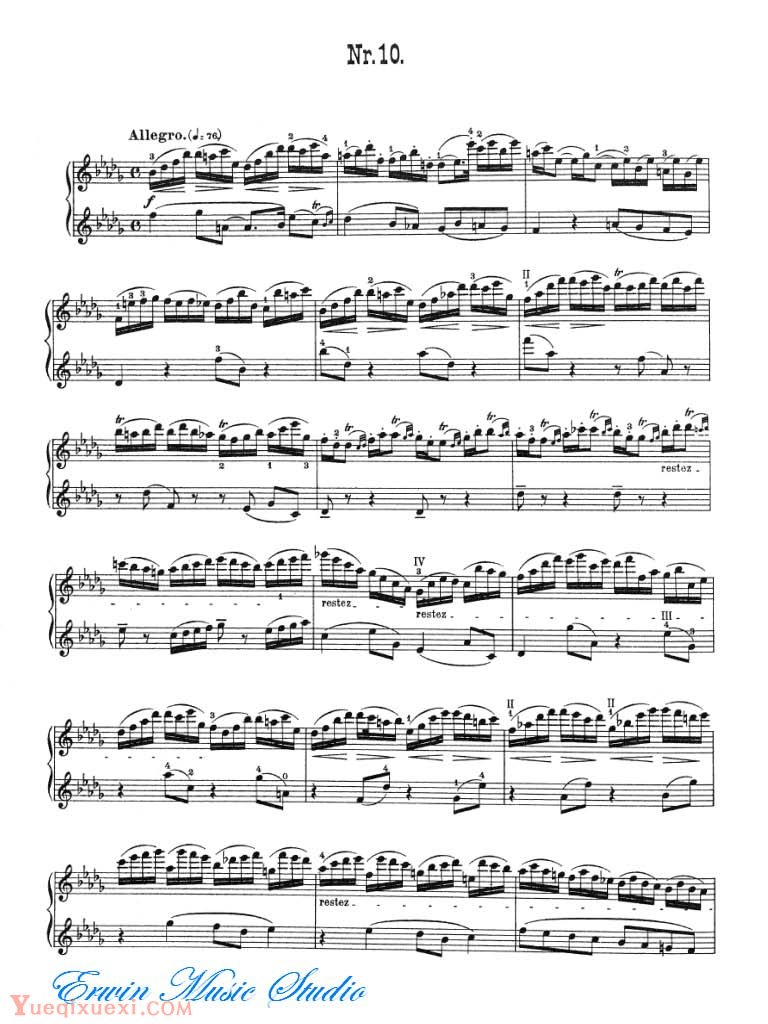 加维尼耶-小提琴24首隨想曲03