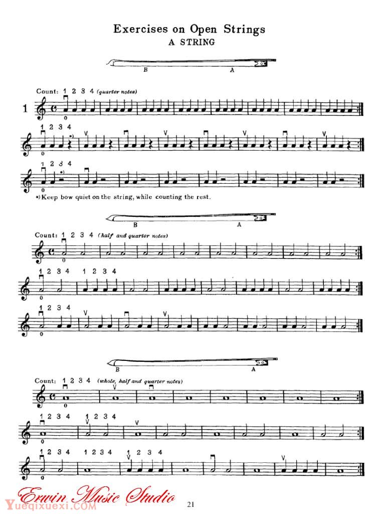麦亚班克小提琴演奏法第一部份-初步演奏法02