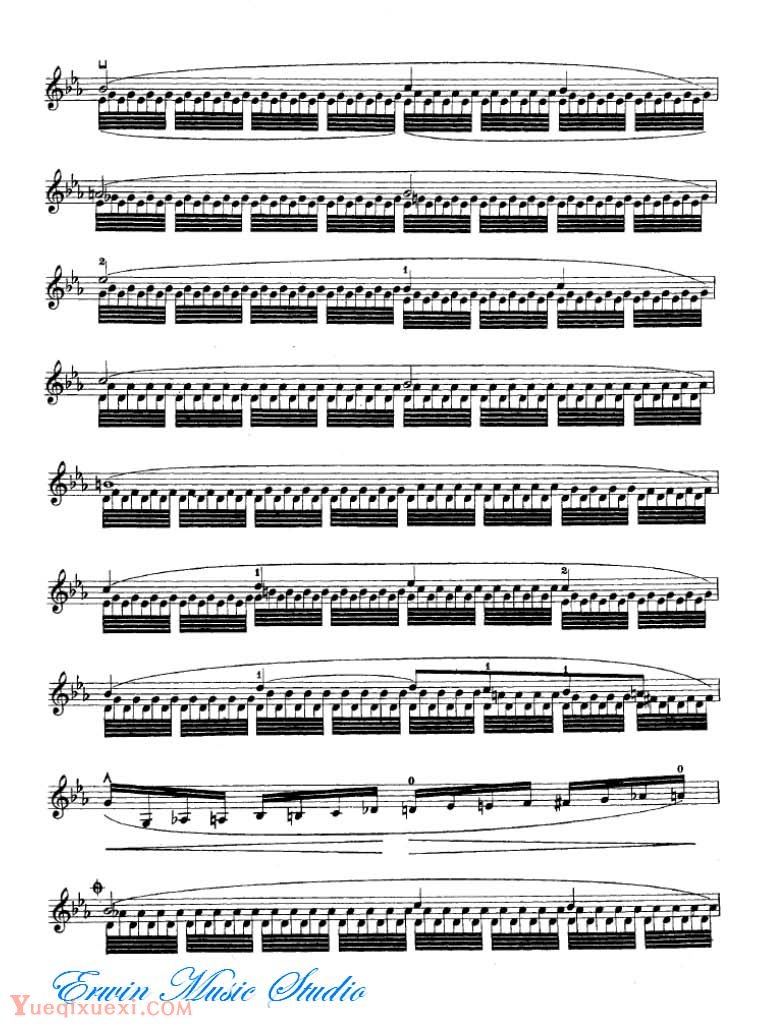 让·德尔菲·阿拉尔-12首小提琴隨想练习曲01