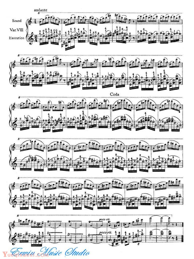 克莱斯勒-帕格尼尼-第24首随想曲  Niccolò Paganini  Caprice No.24