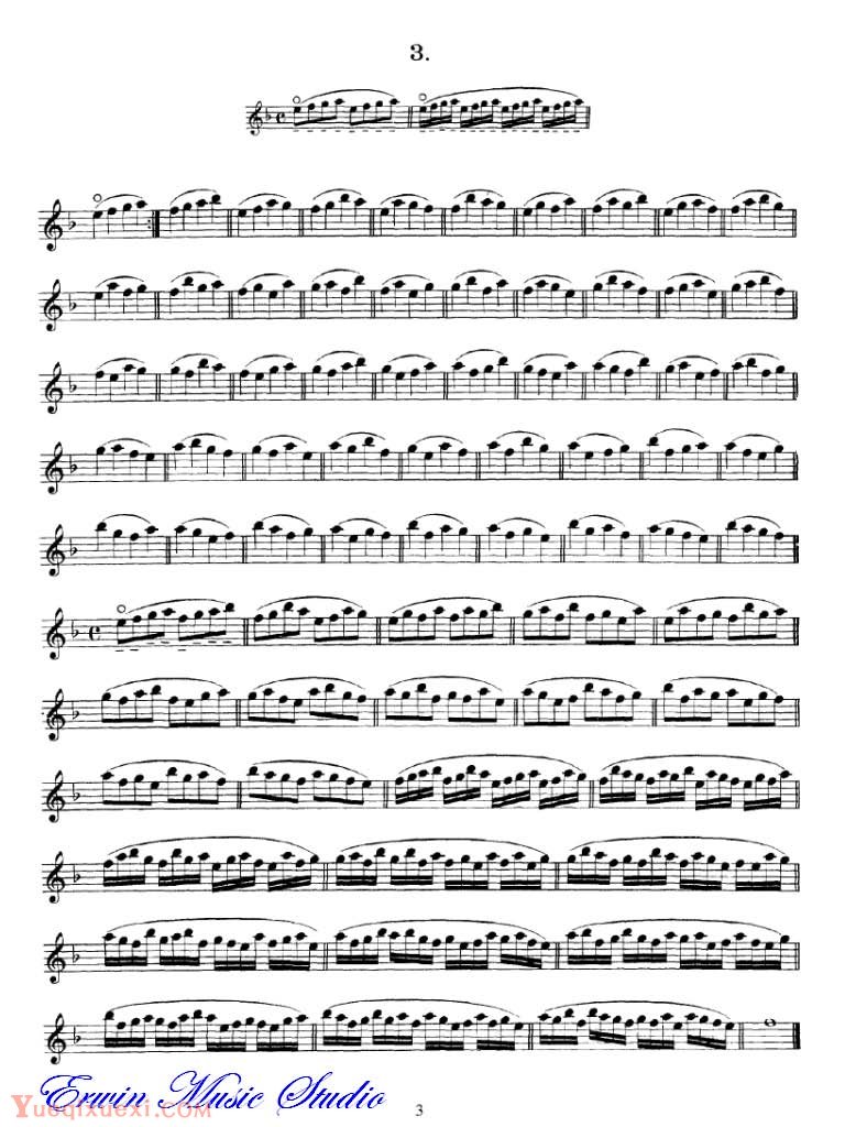 舍夫契克 第一指位：姿势练习-学习小提琴技术作品