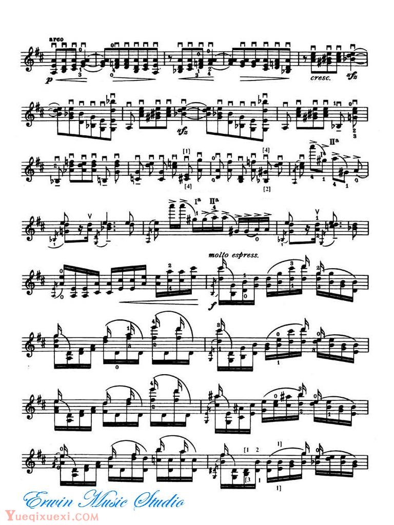 克萊斯勒-勃拉姆斯-D大调小提琴协奏曲华彩 作品77 Fritz Kreisle, Cadenzas by Brahms Op.77