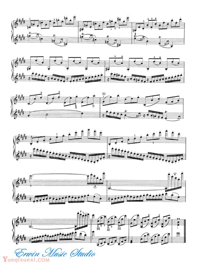加维尼耶-小提琴24首隨想曲05