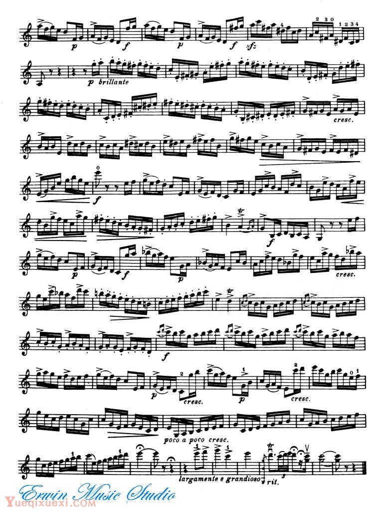 克莱斯勒-C大调协奏曲 (维瓦尔迪风格)  Fritz Kreisle Concerto in C Major  In the Style of Antonio Vivaldi