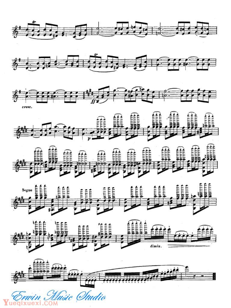 贝里奥-3首小提琴随想曲 作品 36 03