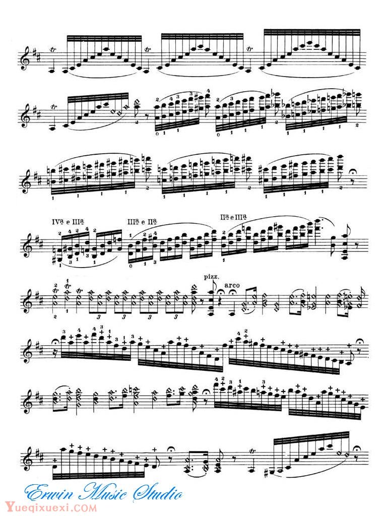 克莱斯勒-帕格尼尼克萊斯勒-主题与变奏 作品12 Theeme and Variations (Non piú mesta)Op.12