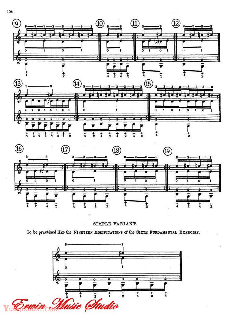 德米特里 康斯坦丁 多尼斯,小提琴四手指基础练习 作品.15, 第二册03