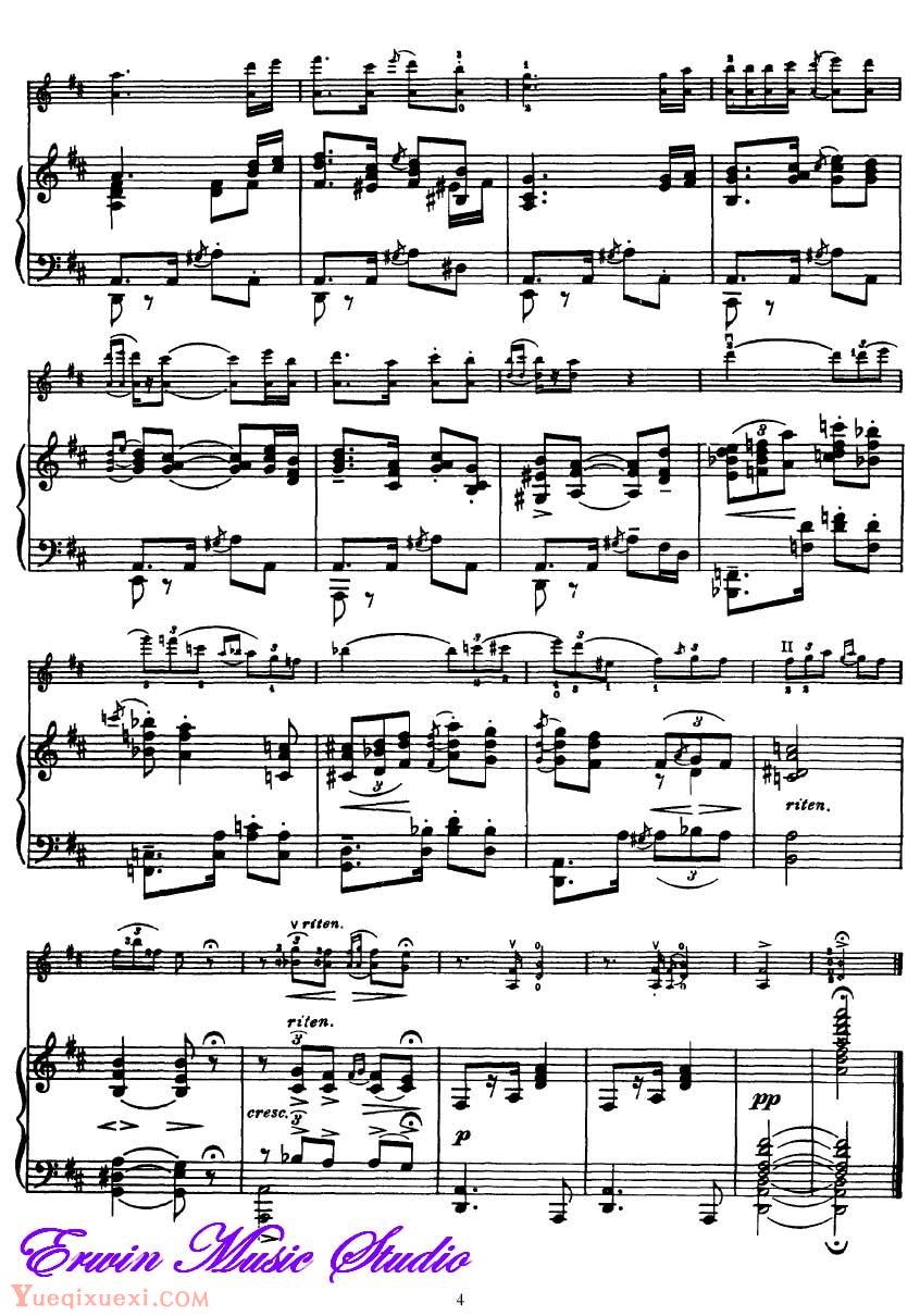 莱斯勒-阿尔贝尼兹-探戈 作品165 第2号Piano  Fritz Kreisler,  Isaac Albeniz,  Tango Op.165, No.2