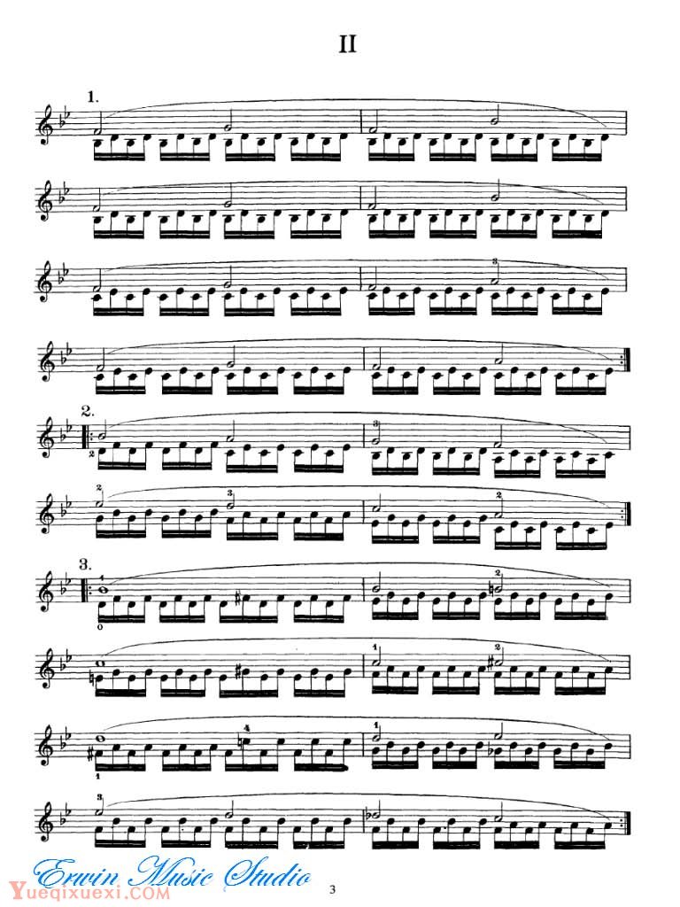 雪拉狄克-小提琴技巧训练 图书2-双音练习