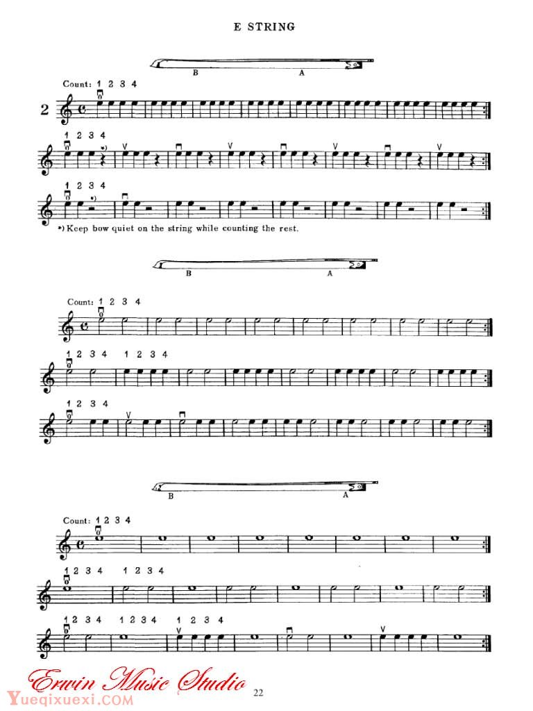 麦亚班克小提琴演奏法第一部份-初步演奏法02