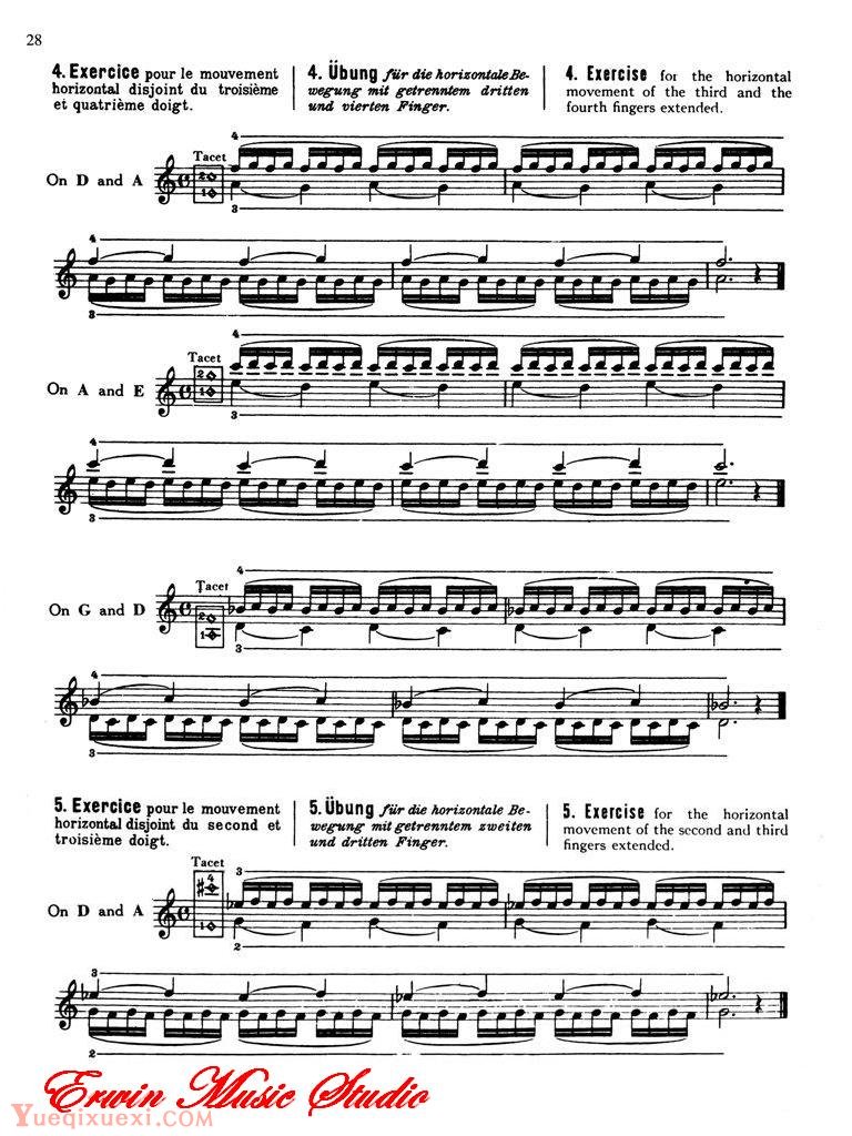 德米特里 康斯坦丁 多尼斯,小提琴技术的演奏艺术02