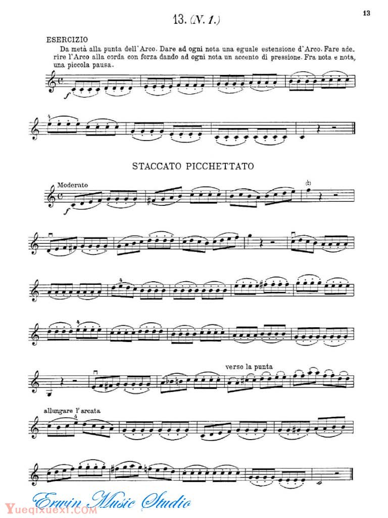 丹克拉小提琴 36首容易旋律 作品 4801