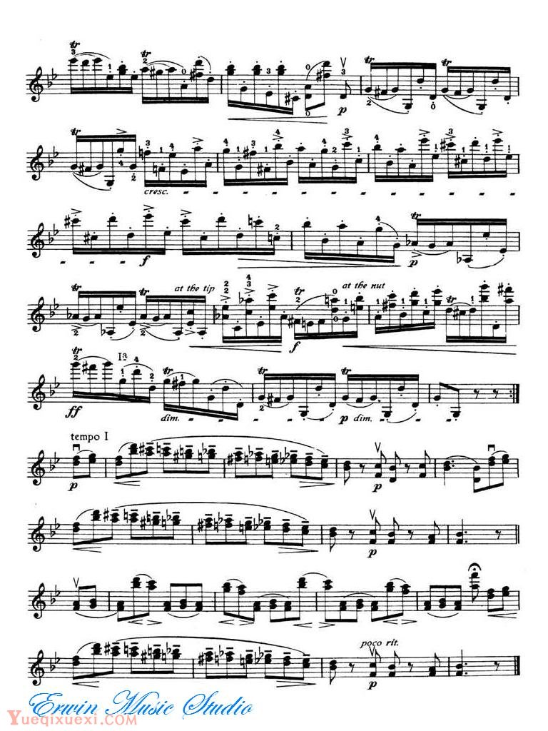 克莱斯勒-帕格尼尼-第13首随想曲 Niccolò Paganini  Caprice No.13