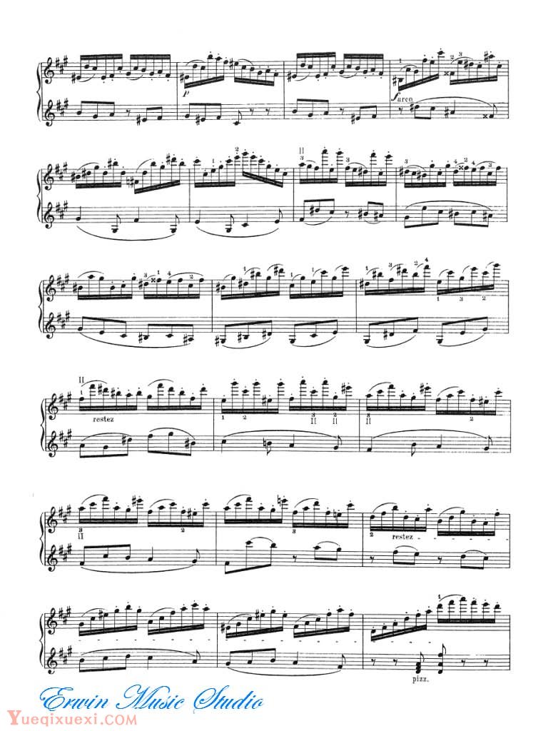 加维尼耶-小提琴24首隨想曲04