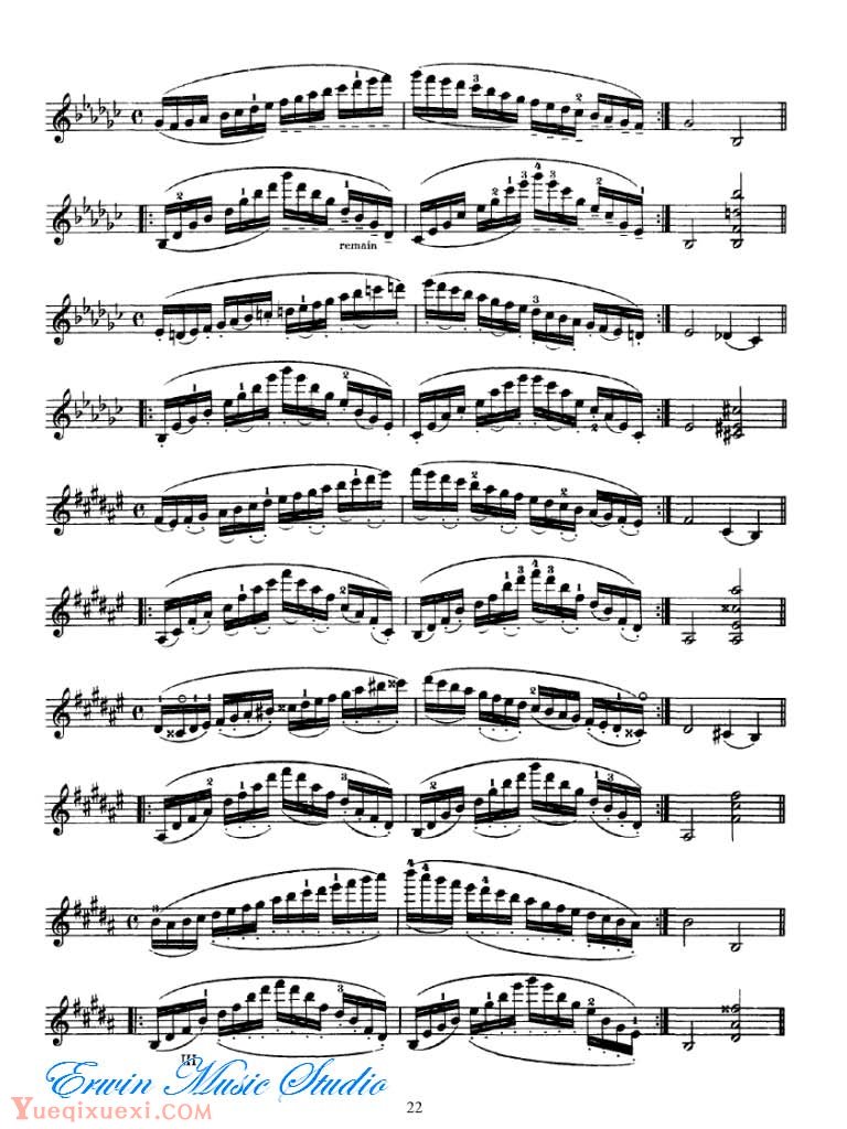 拉赫利美利-小提琴音阶练习02