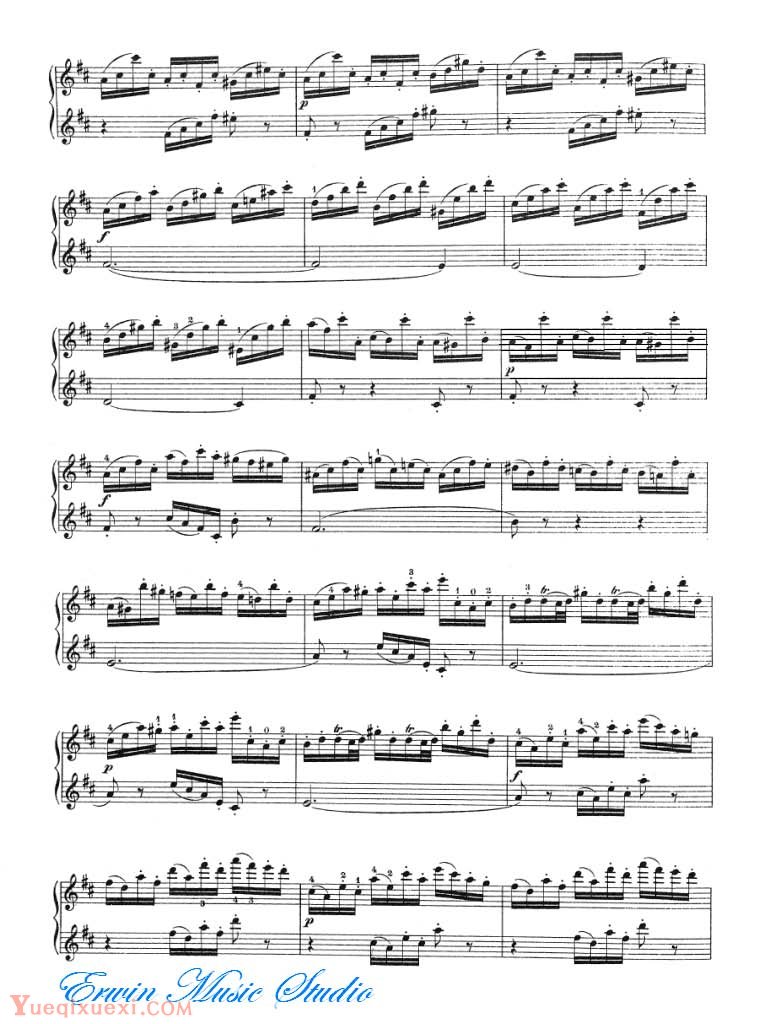 加维尼耶-小提琴24首隨想曲02