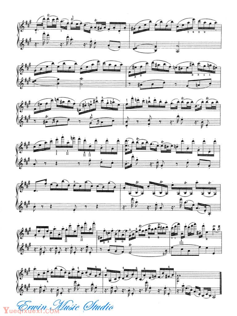 加维尼耶-小提琴24首隨想曲05