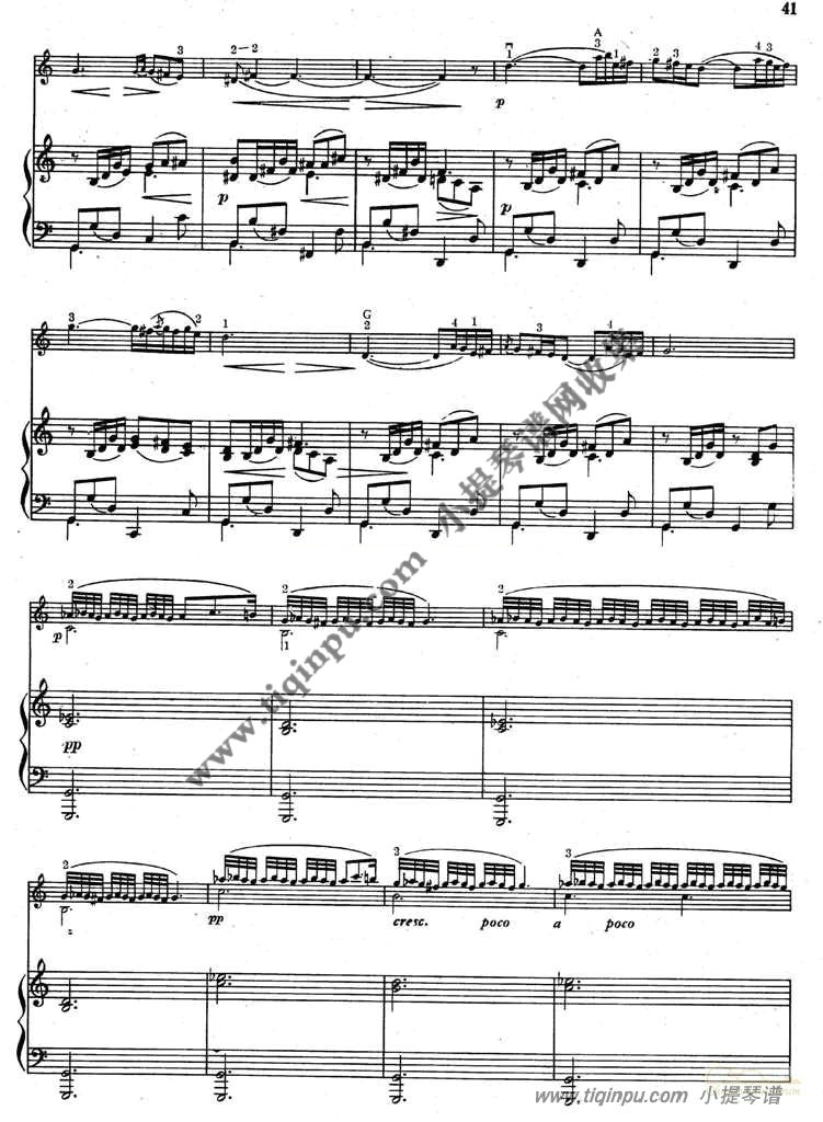 萨拉萨蒂：安达鲁西亚浪漫曲 小提琴独奏 吉尔·沙汉姆
