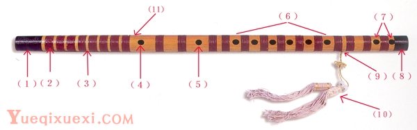 笛子的构造图文详解