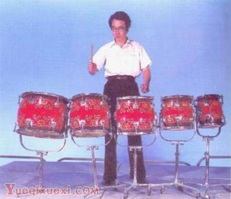 中国民族乐器之排鼓