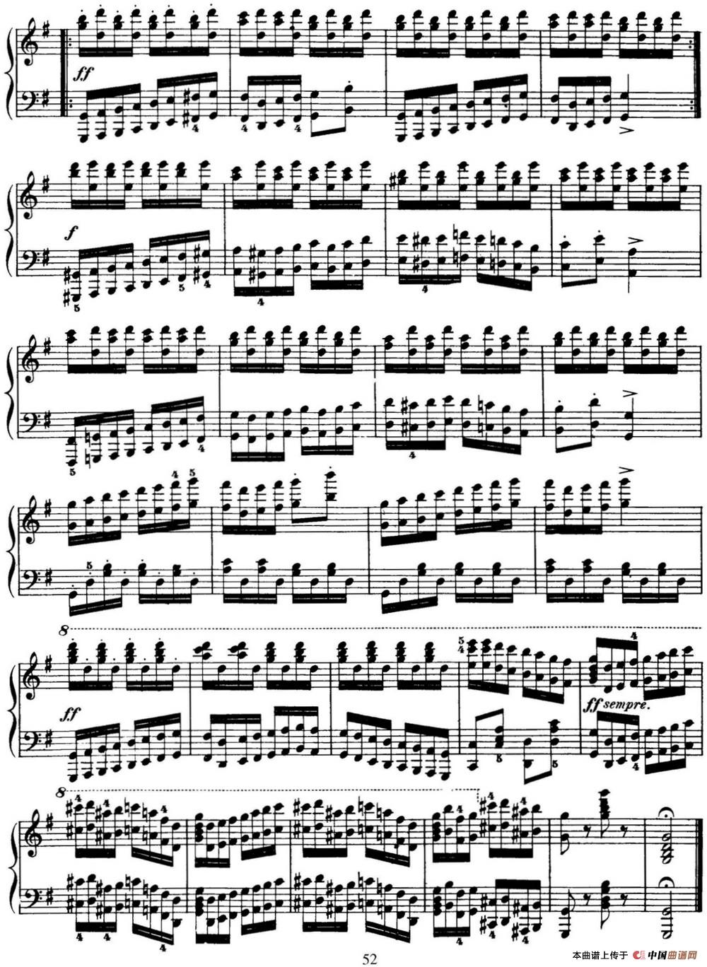 50首车尔尼Op.740钢琴手指灵巧技术练习曲（NO.49）(1)_-C740_页面_171.jpg
