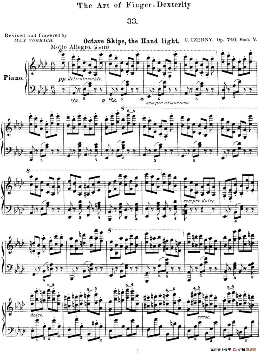 50首车尔尼Op.740钢琴手指灵巧技术练习曲（NO.33）(1)_C740_页面_120.jpg