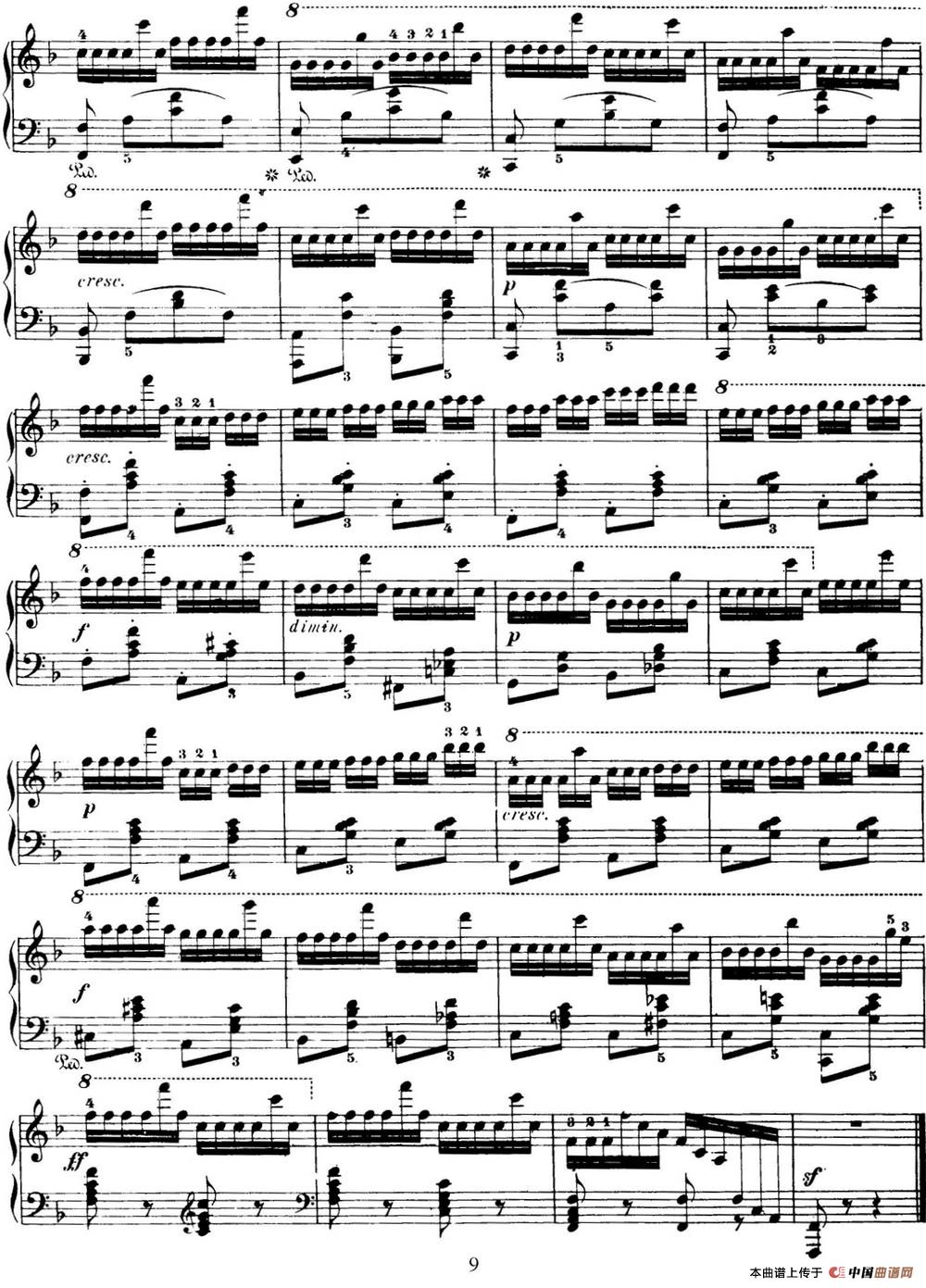 50首车尔尼Op.740钢琴手指灵巧技术练习曲（NO.35）(1)_-C740_页面_128.jpg