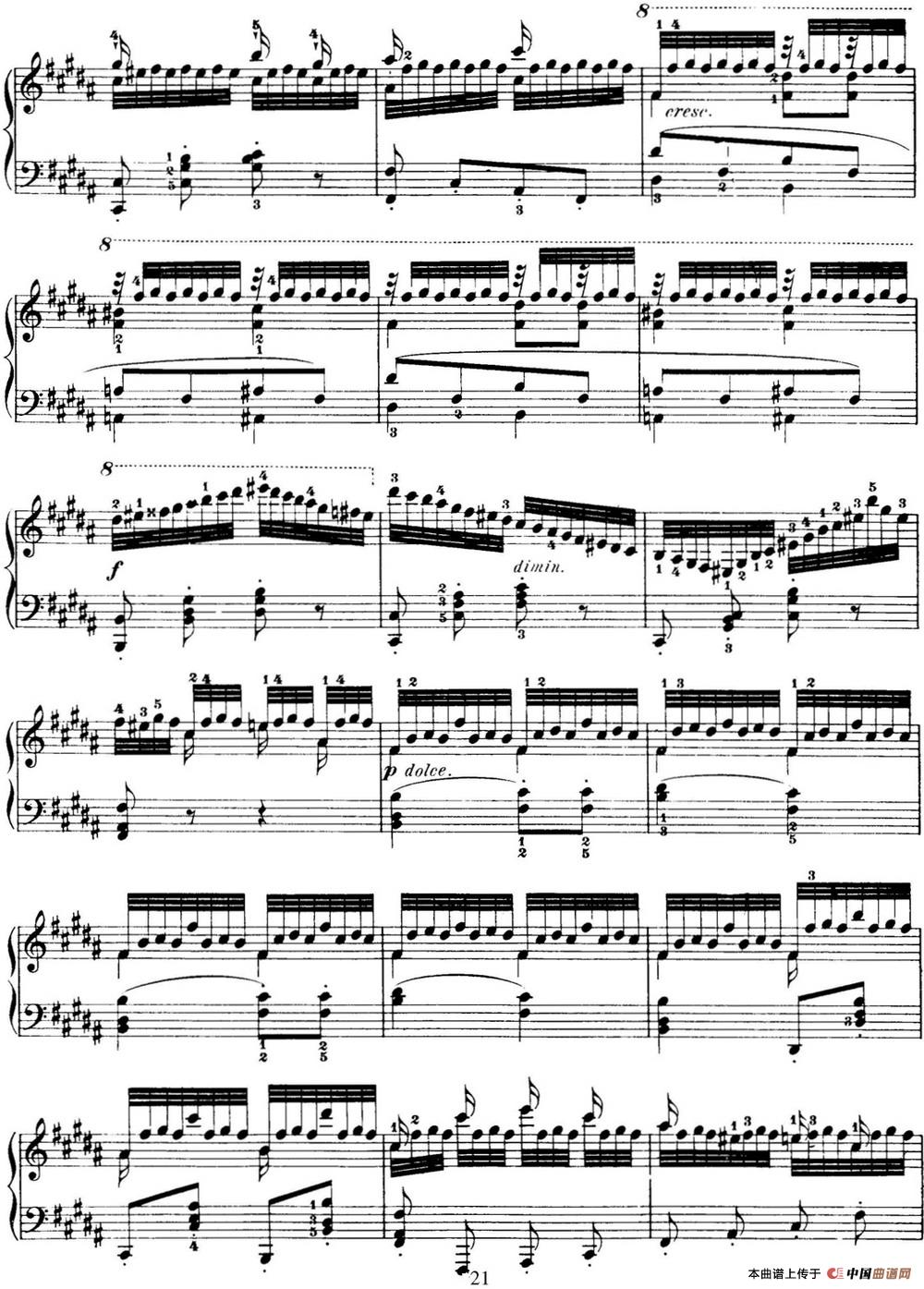 50首车尔尼Op.740钢琴手指灵巧技术练习曲（NO.22）(1)_C740_页面_080.jpg