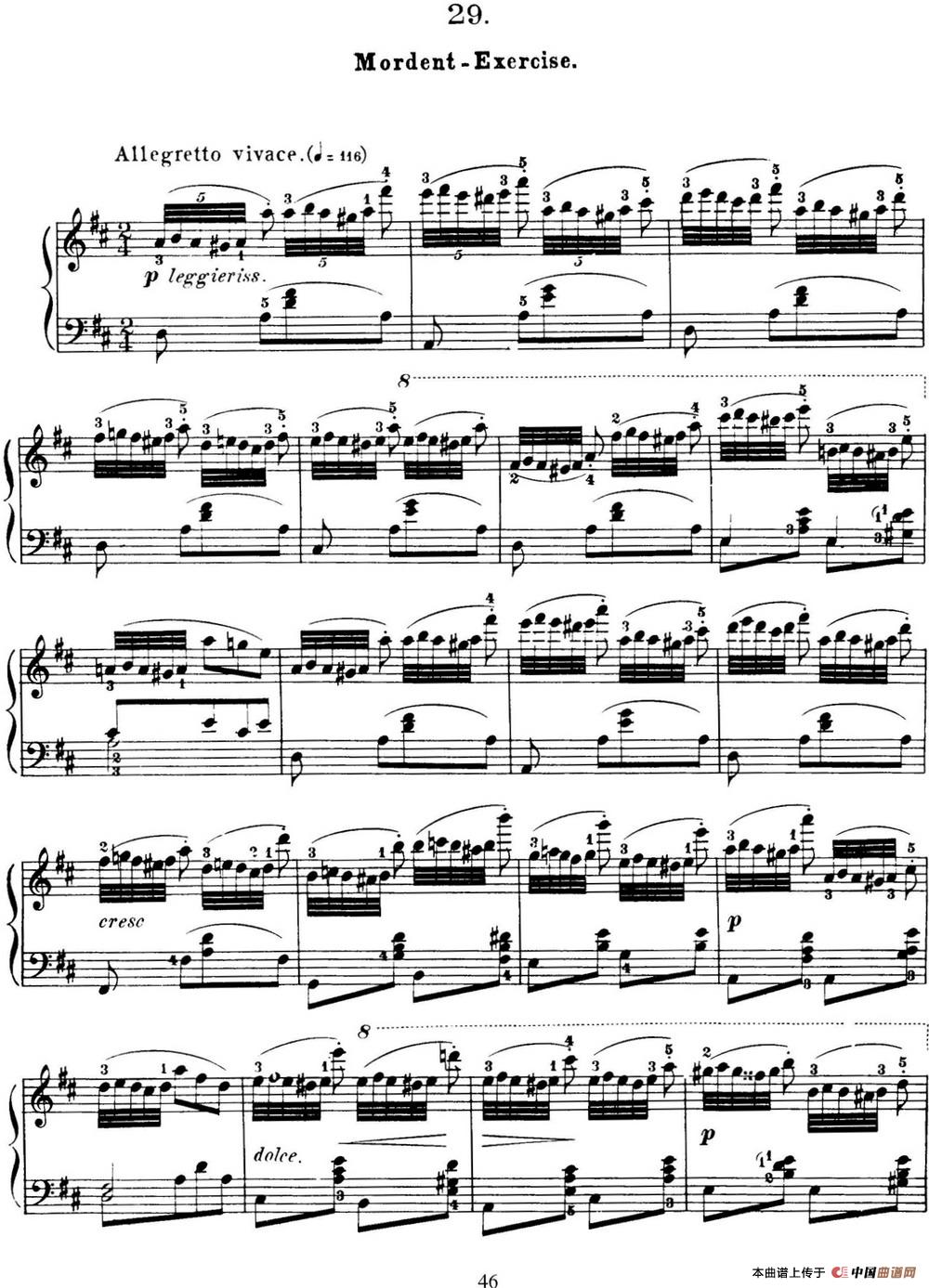 50首车尔尼Op.740钢琴手指灵巧技术练习曲（NO.29）(1)_C740_页面_105.jpg