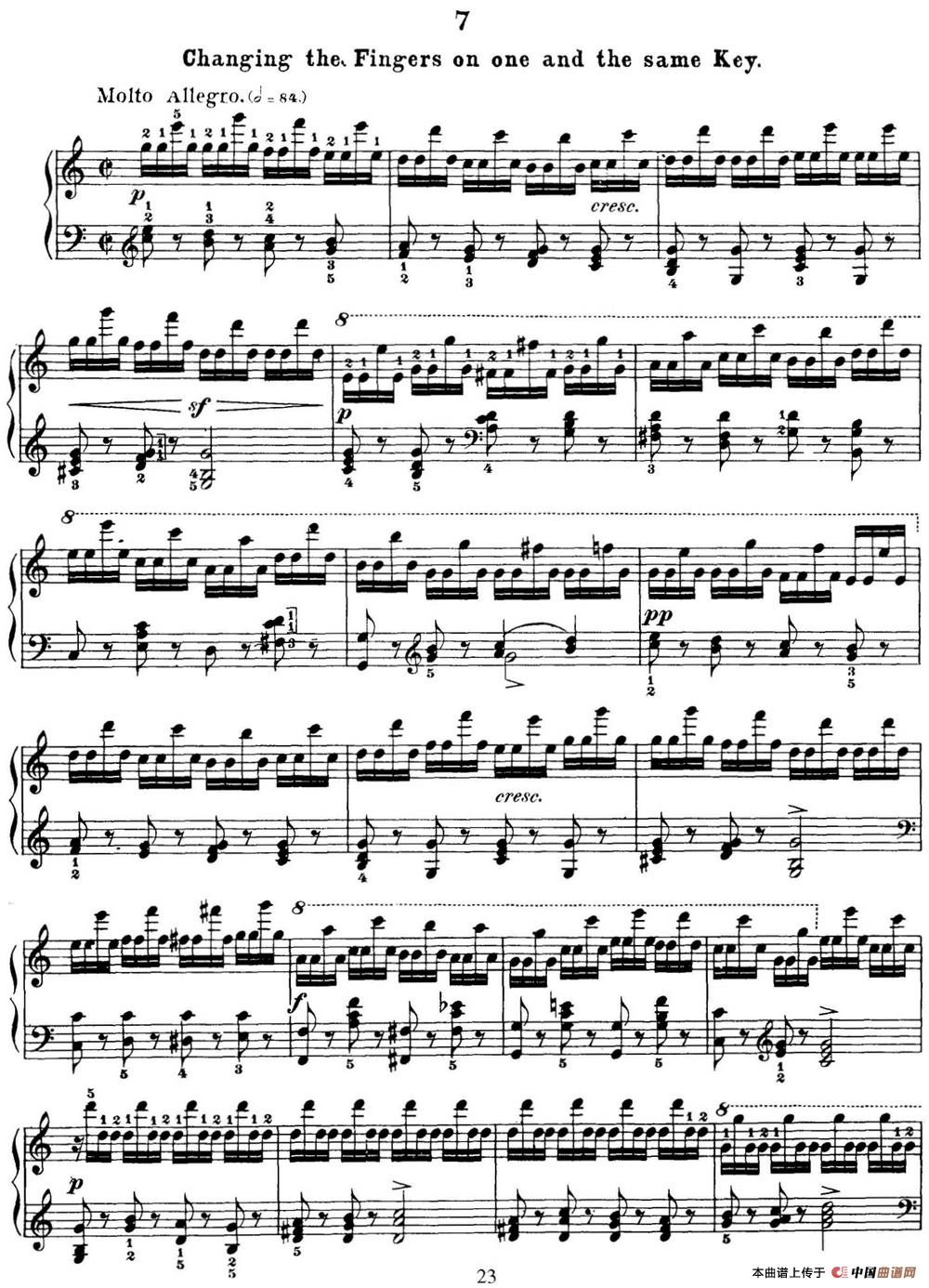 50首车尔尼Op.740钢琴手指灵巧技术练习曲（NO.7）(1)_C740_页面_023.jpg