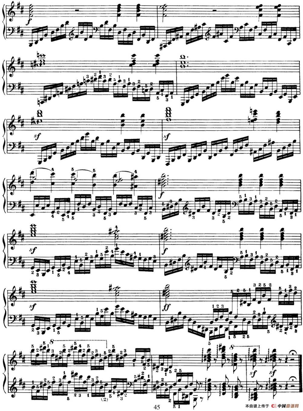 50首车尔尼Op.740钢琴手指灵巧技术练习曲（NO.28）(1)_-C740_页面_104.jpg