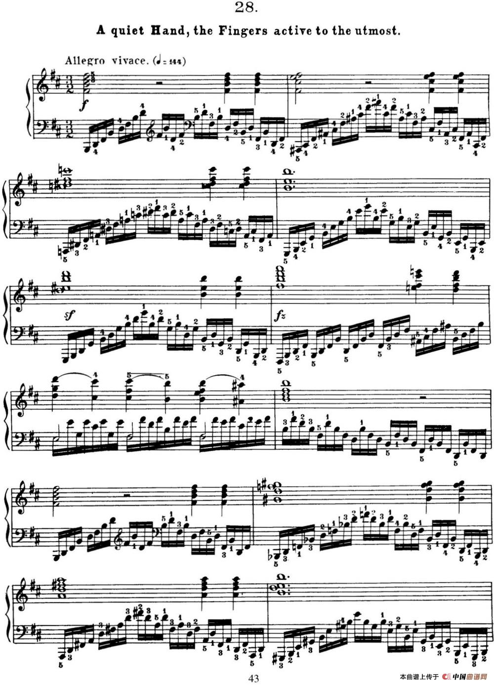 50首车尔尼Op.740钢琴手指灵巧技术练习曲（NO.28）(1)_C740_页面_102.jpg