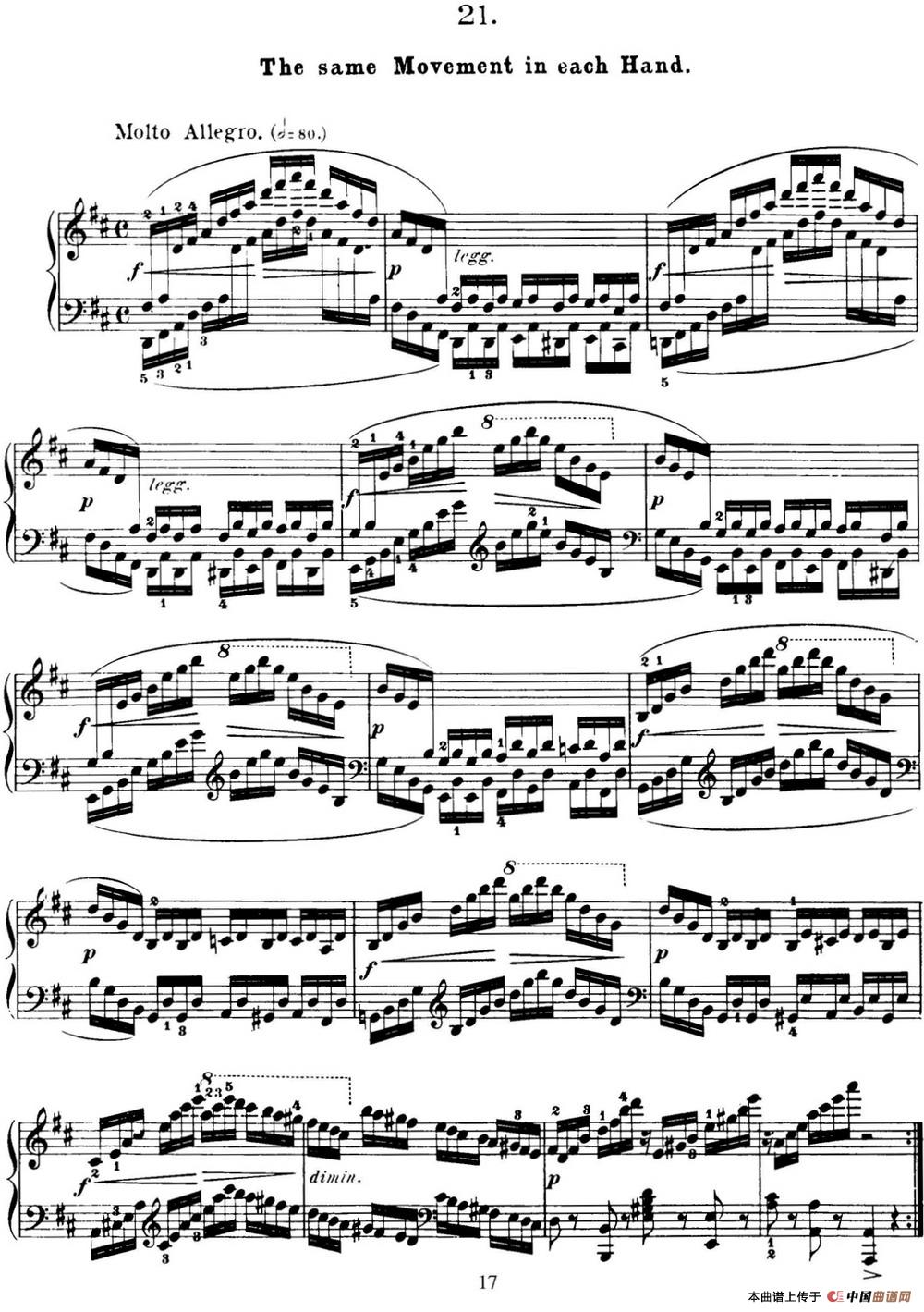 50首车尔尼Op.740钢琴手指灵巧技术练习曲（NO.21）(1)_C740_页面_076.jpg