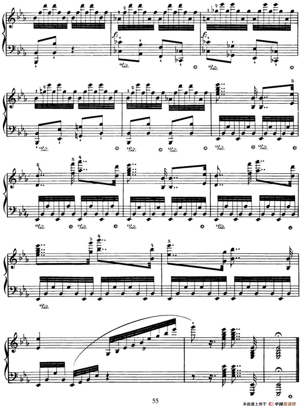 50首车尔尼Op.740钢琴手指灵巧技术练习曲（NO.15）(1)_-C740_页面_055.jpg