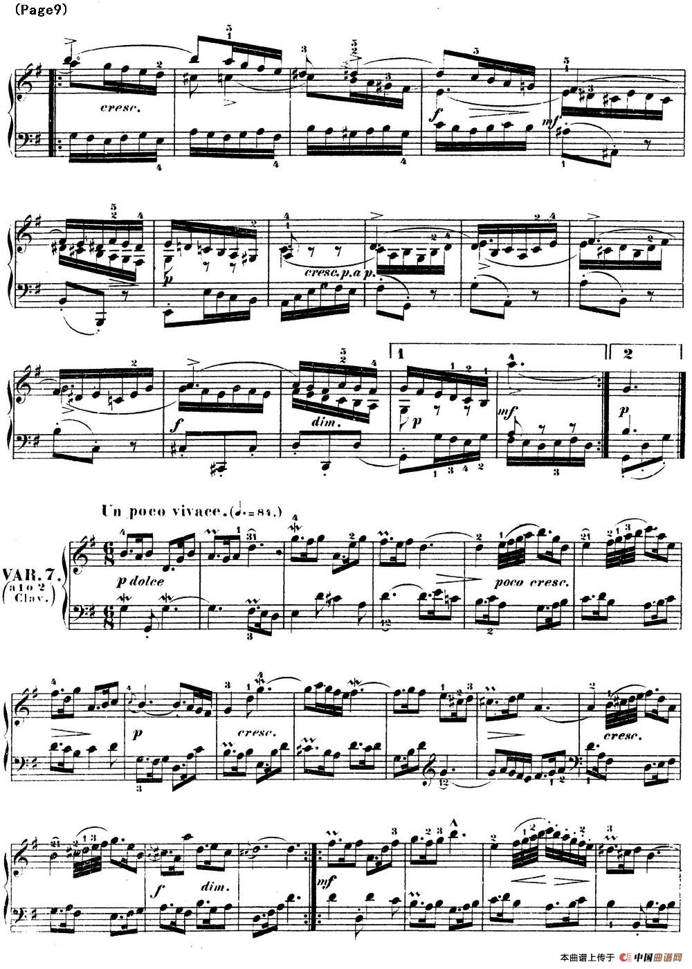 哥德堡变奏曲 巴赫 Goldberg Variationen BWV988(1)_Goldberg Variationen BWV988_页面_11.jpg