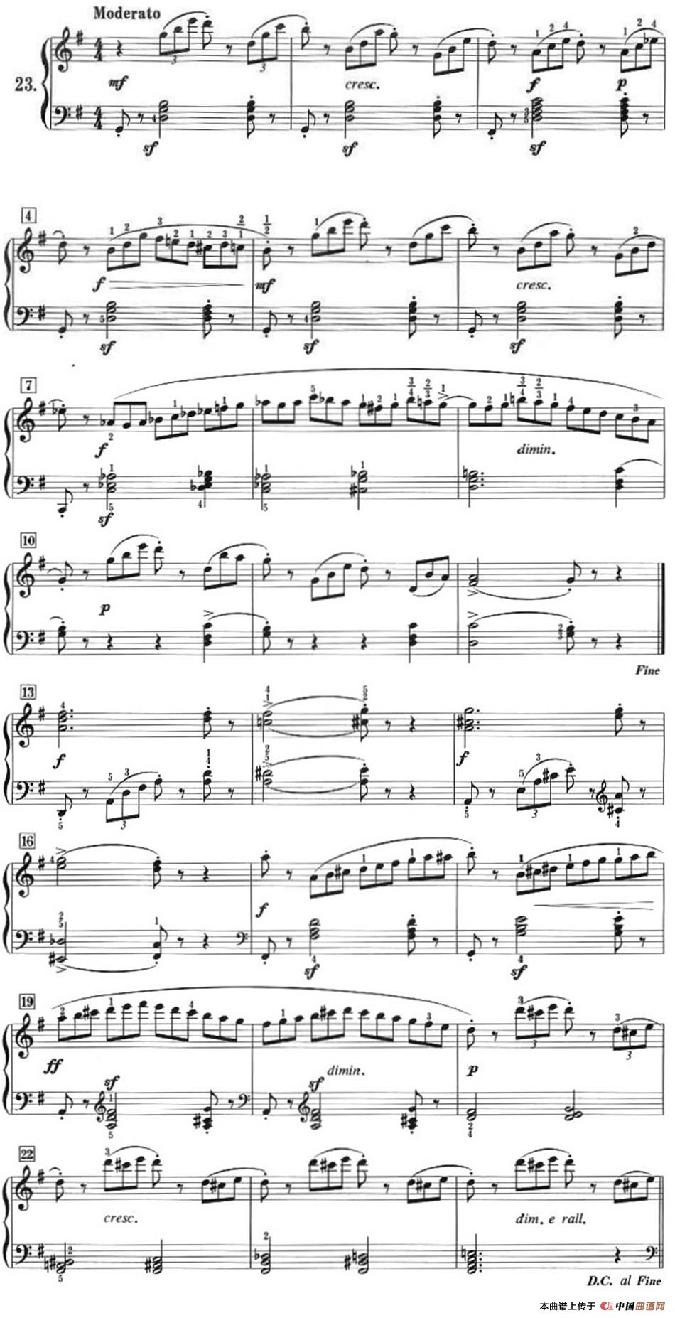 50首莱蒙钢琴练习曲 作品37（NO.23）(1)_-Lemoine_页面_29.jpg