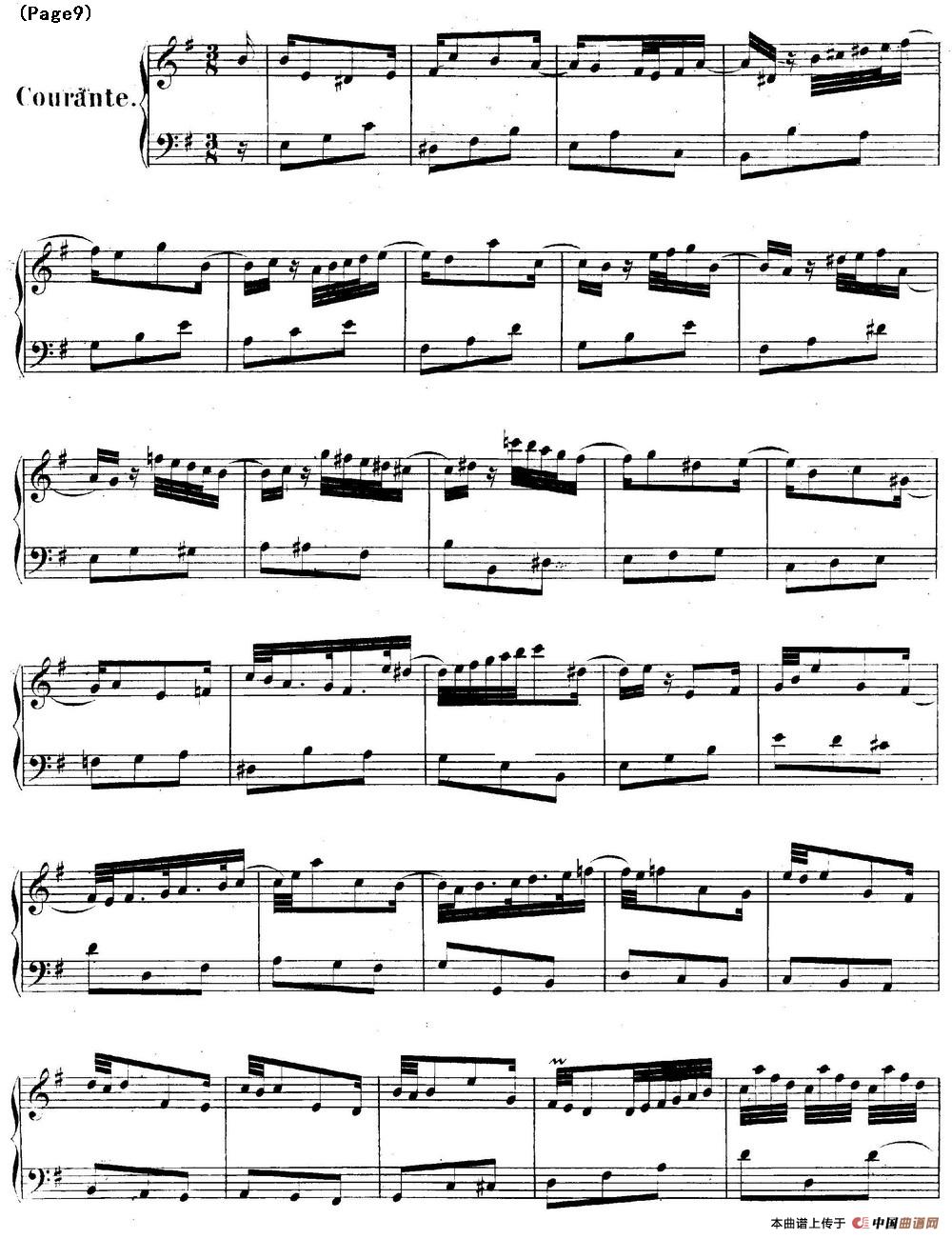 帕蒂塔6首德国组曲（No.6 e小调 巴赫 Partita e Minor BWV 830）(1)_BWV0830_页面_09.jpg
