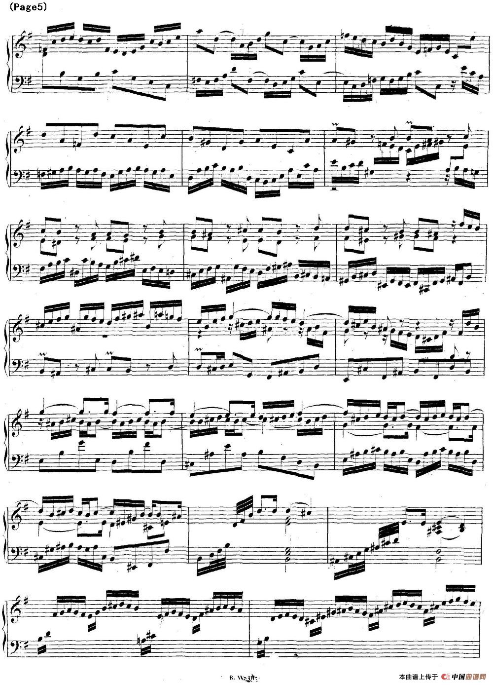 帕蒂塔6首德国组曲（No.6 e小调 巴赫 Partita e Minor BWV 830）(1)_BWV0830_页面_05.jpg