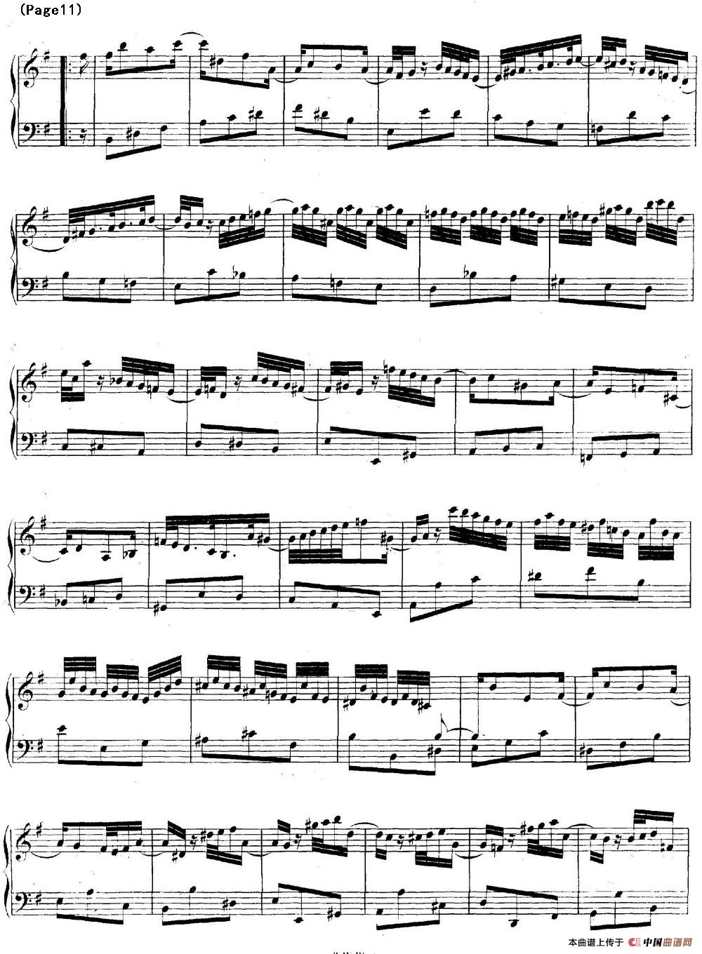 帕蒂塔6首德国组曲（No.6 e小调 巴赫 Partita e Minor BWV 830）(1)_BWV0830_页面_11.jpg