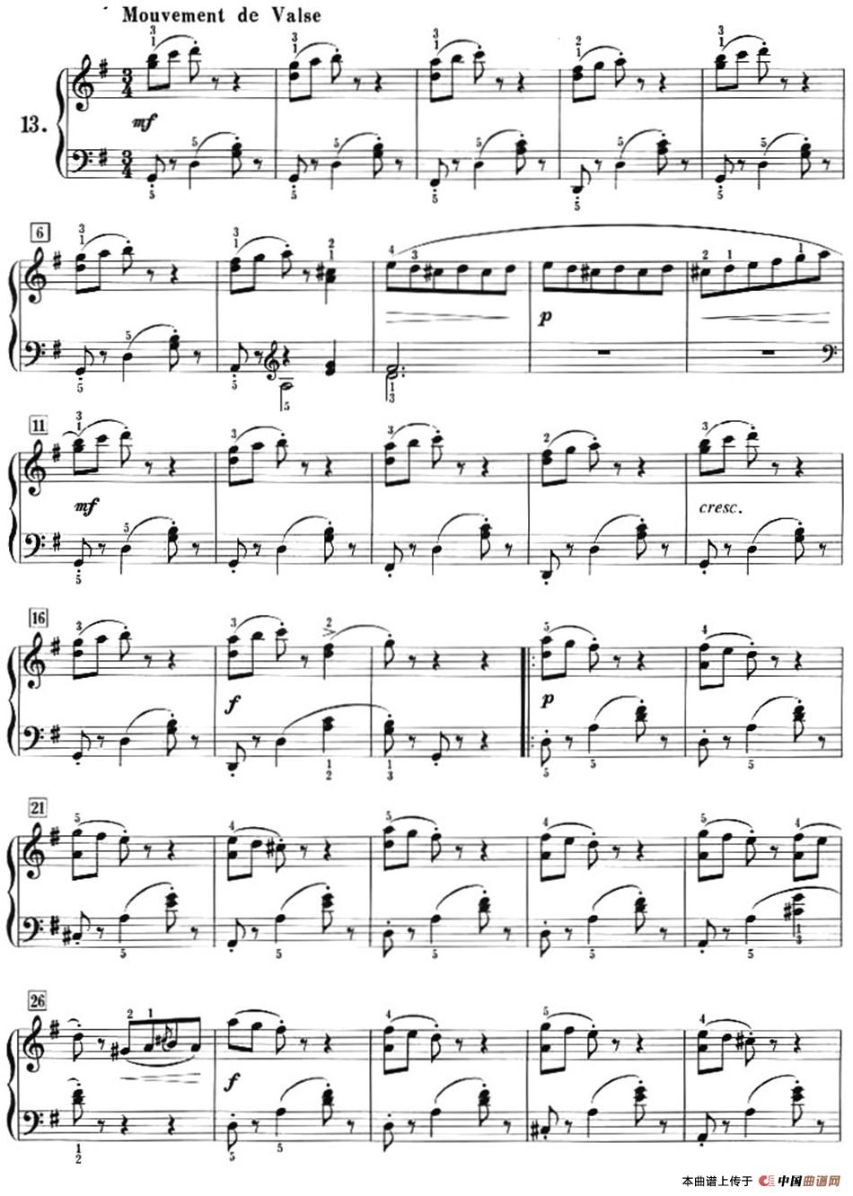 50首莱蒙钢琴练习曲 作品37（NO.13）(1)_Lemoine_页面_15.jpg