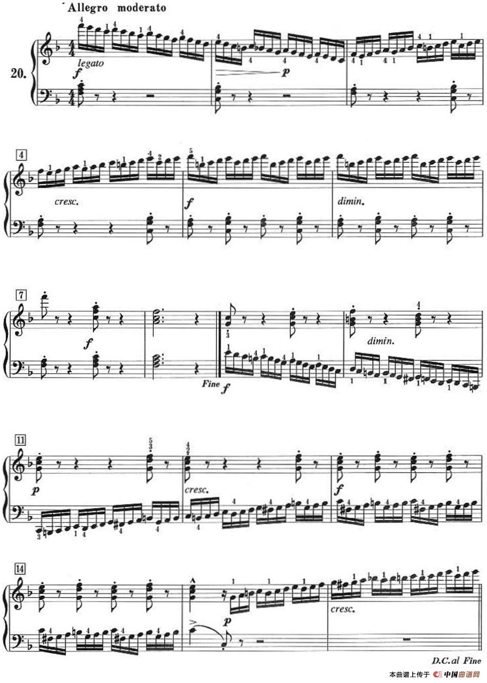 50首莱蒙钢琴练习曲 作品37（NO.20）(1)_Lemoine_页面_25.jpg