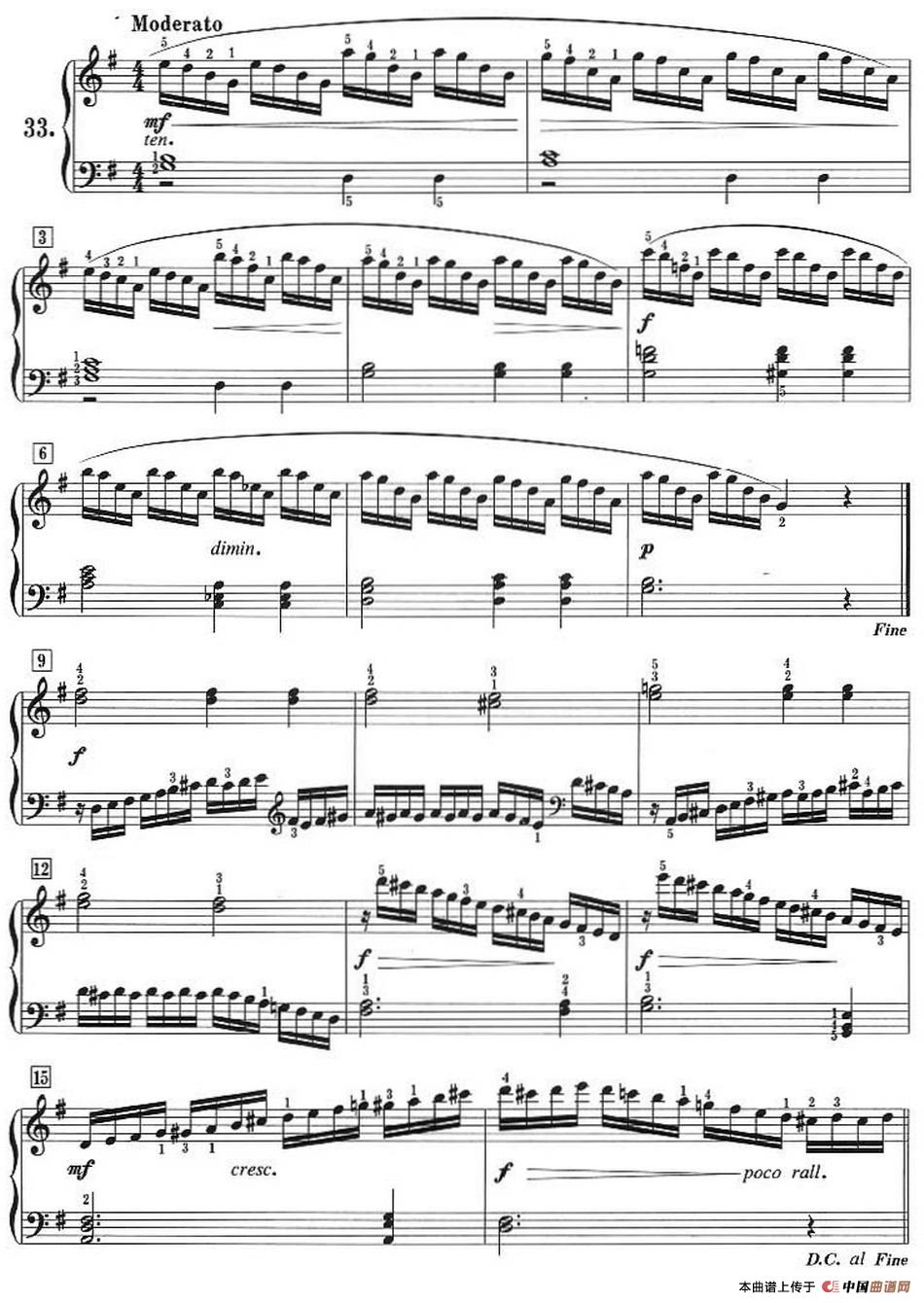 50首莱蒙钢琴练习曲 作品37（NO.33）(1)_Lemoine_页面_43.jpg